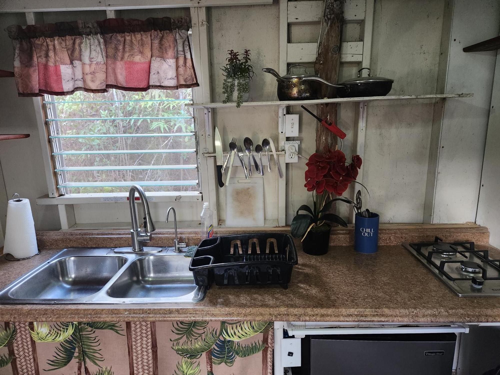 Cabin 2-Rustic Private Stay Near Volcano National Park Fern Forest ภายนอก รูปภาพ